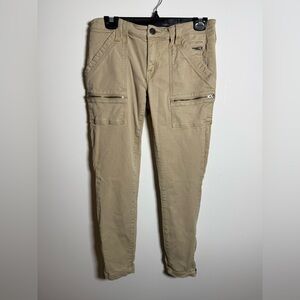 JOIE | Beige Tan Park Cargo High Rise Utility Skinny Cropped Pants
